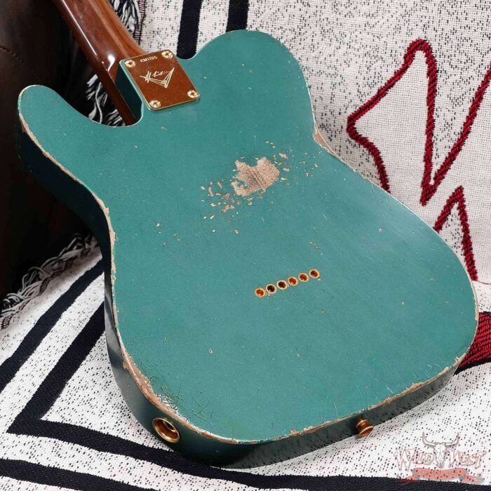 Fender Custom Shop Kyle McMillin Masterbuilt 1959 HS Telecaster Brazilian Rosewood Neck Relic Sherwood Green Metallic 7.15 LBS (US Only / No International Shipping) - Image 13