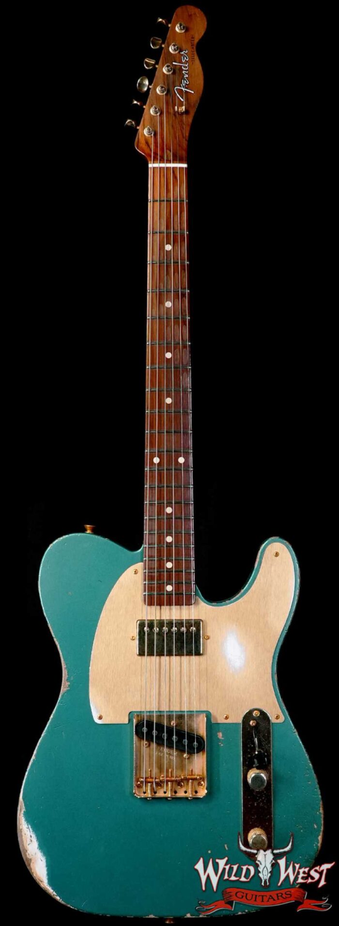 Fender Custom Shop Kyle McMillin Masterbuilt 1959 HS Telecaster Brazilian Rosewood Neck Relic Sherwood Green Metallic 7.15 LBS (US Only / No International Shipping) - Image 1