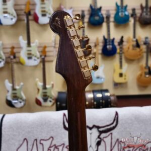Fender Custom Shop Kyle McMillin Masterbuilt 1957 Stratocaster Hardtail Brazilian Rosewood Neck Heavy Relic Black 6.90 LBS (US Only / No International Shipping) - Image 13