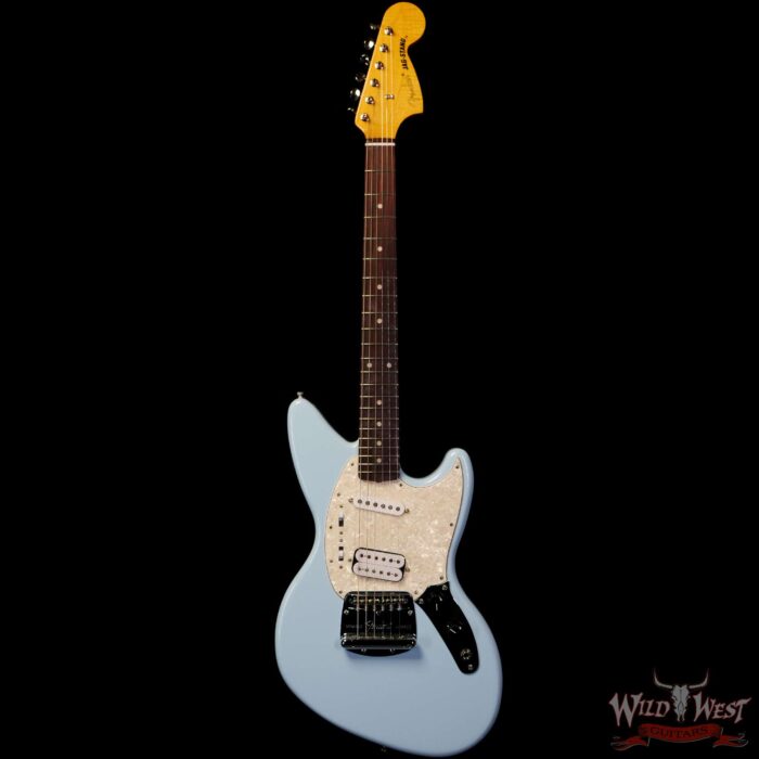 Fender Kurt Cobain Jag-Stang Rosewood Fingerboard Sonic Blue - Image 3