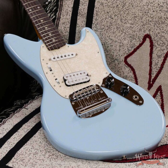 Fender Kurt Cobain Jag-Stang Rosewood Fingerboard Sonic Blue - Image 6