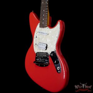 Fender Kurt Cobain Jag-Stang Rosewood Fingerboard Fiesta Red - Image 2
