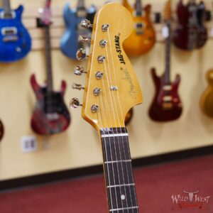 Fender Kurt Cobain Jag-Stang Rosewood Fingerboard Fiesta Red - Image 5