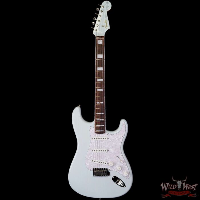 Fender Kenny Wayne Shepherd Stratocaster Rosewood Fingerboard Transparent Faded Sonic Blue - Image 3