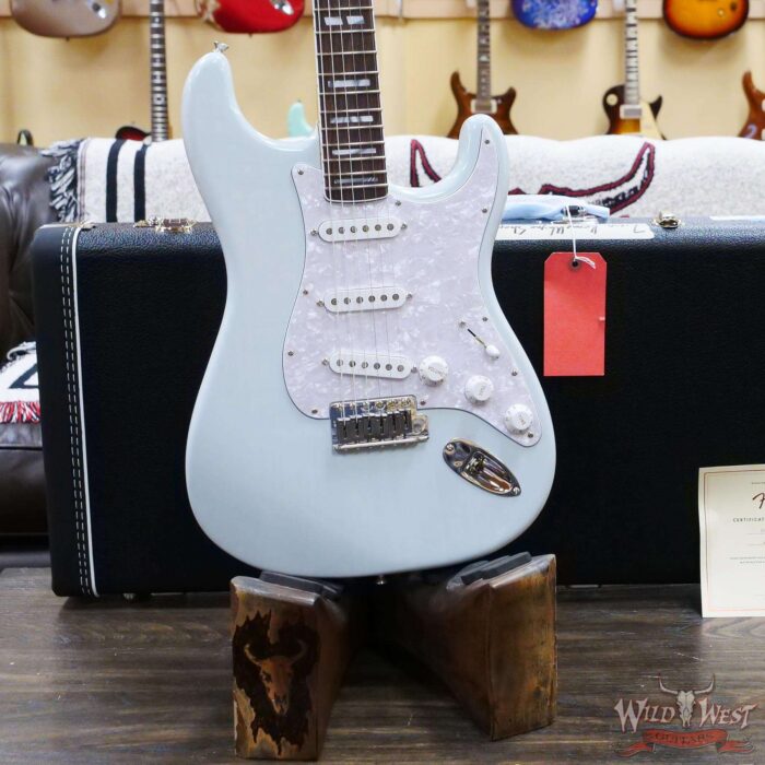 Fender Kenny Wayne Shepherd Stratocaster Rosewood Fingerboard Transparent Faded Sonic Blue - Image 7