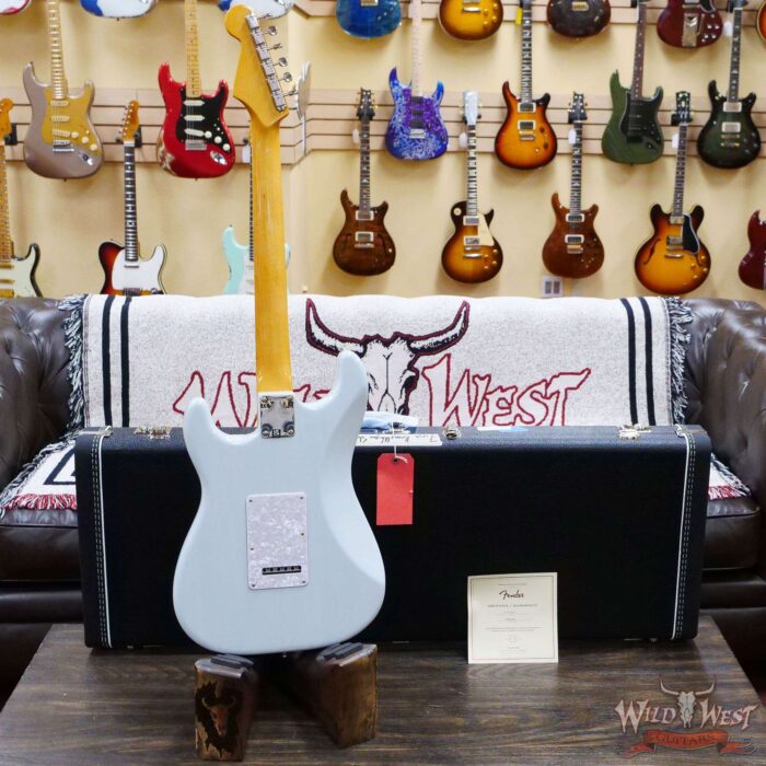 Fender Kenny Wayne Shepherd Stratocaster Rosewood Fingerboard Transparent Faded Sonic Blue - Image 8