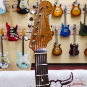 Fender Custom Shop Dennis Galuszka Masterbuilt Roasted 1959 Stratocaster Brazilian Rosewood Slab Board Hand-Wound PUs Journeyman Relic Faded Aged Sgerwood Green - Image 7