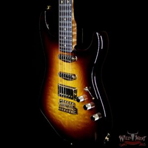 Fender Custom Shop Strat Dennis Galuszka Masterbuilt Artisan Tamo Ash Top African Blackwood Board - Image 2