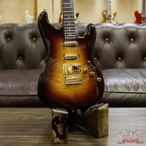 Fender Custom Shop Strat Dennis Galuszka Masterbuilt Artisan Tamo Ash Top African Blackwood Board - Image 11