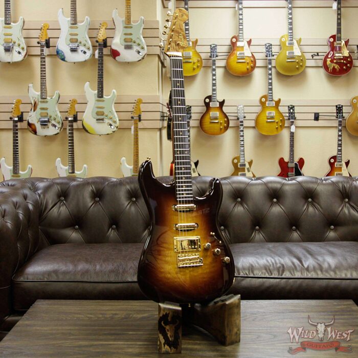 Fender Custom Shop Strat Dennis Galuszka Masterbuilt Artisan Tamo Ash Top African Blackwood Board - Image 12