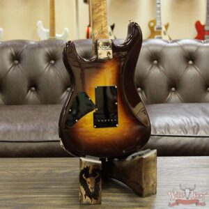 Fender Custom Shop Strat Dennis Galuszka Masterbuilt Artisan Tamo Ash Top African Blackwood Board - Image 15
