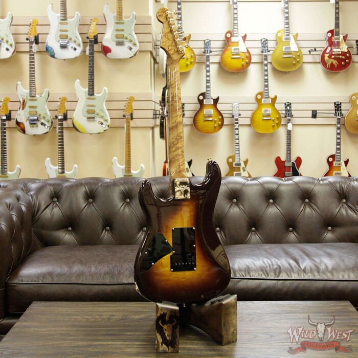 Fender Custom Shop Strat Dennis Galuszka Masterbuilt Artisan Tamo Ash Top African Blackwood Board - Image 16