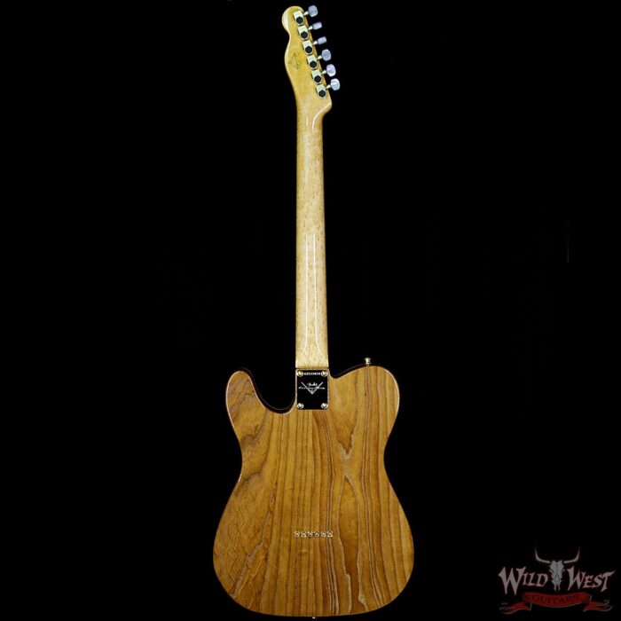 Fender Custom Shop Dennis Galuszka Masterbuilt Artisan Thinline Telecater HH Tamo Ash Top Natural - Image 7