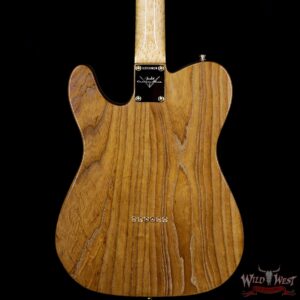 Fender Custom Shop Dennis Galuszka Masterbuilt Artisan Thinline Telecater HH Tamo Ash Top Natural - Image 4