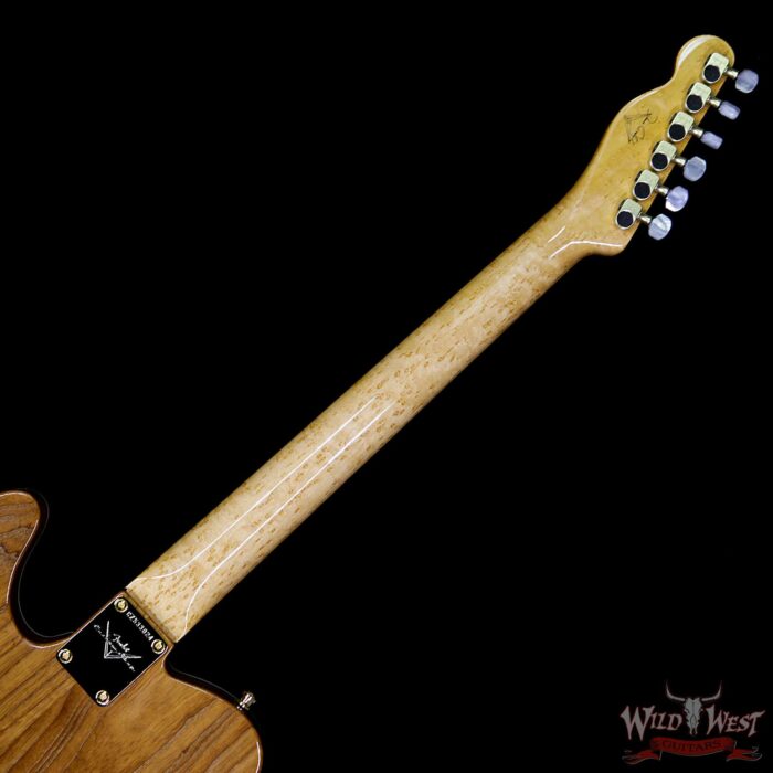 Fender Custom Shop Dennis Galuszka Masterbuilt Artisan Thinline Telecater HH Tamo Ash Top Natural - Image 13