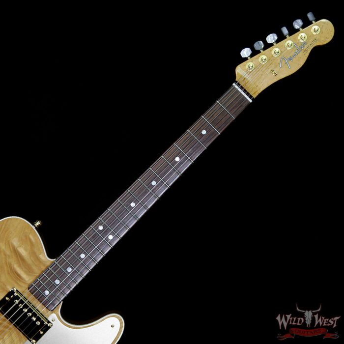 Fender Custom Shop Dennis Galuszka Masterbuilt Artisan Thinline Telecater HH Tamo Ash Top Natural - Image 9