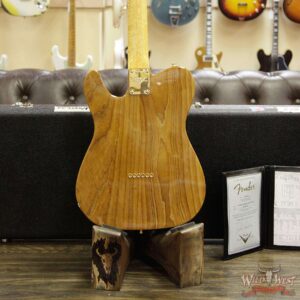 Fender Custom Shop Dennis Galuszka Masterbuilt Artisan Thinline Telecater HH Tamo Ash Top Natural - Image 15