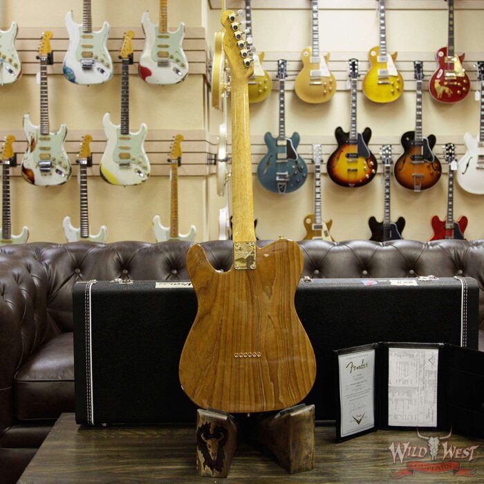 Fender Custom Shop Dennis Galuszka Masterbuilt Artisan Thinline Telecater HH Tamo Ash Top Natural - Image 16