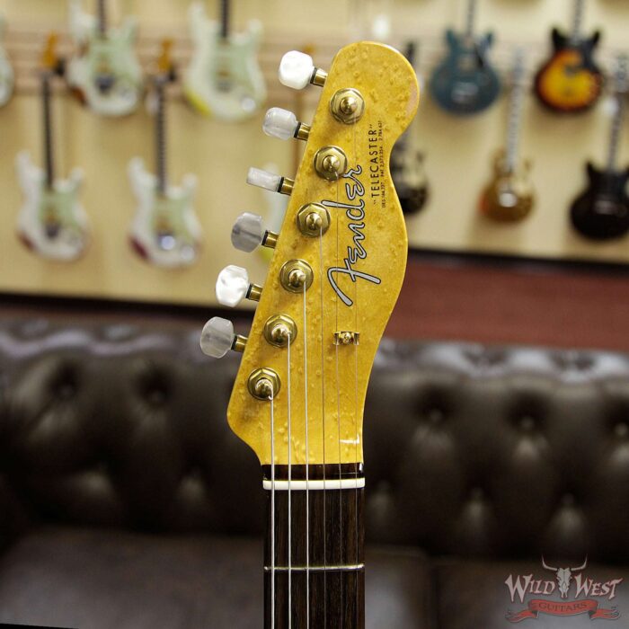 Fender Custom Shop Dennis Galuszka Masterbuilt Artisan Thinline Telecater HH Tamo Ash Top Natural - Image 10