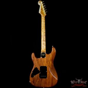 2018 Fender Custom Shop Masterbuilt Dennis Galuszka Artisan Claro Walnut Stratocaster HSS African Blackwood Board - Image 6
