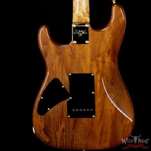 2018 Fender Custom Shop Masterbuilt Dennis Galuszka Artisan Claro Walnut Stratocaster HSS African Blackwood Board - Image 7