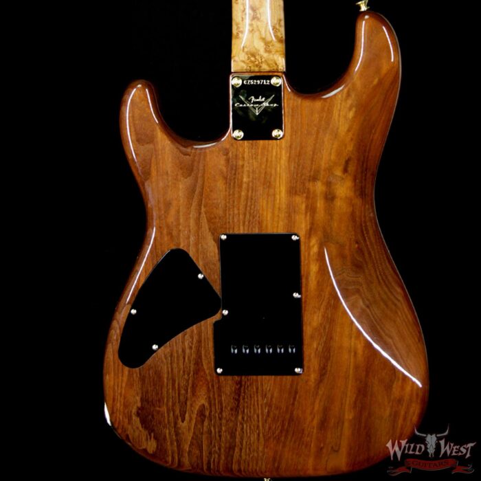 2018 Fender Custom Shop Masterbuilt Dennis Galuszka Artisan Claro Walnut Stratocaster HSS African Blackwood Board - Image 7
