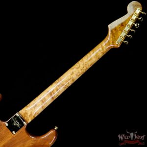 2018 Fender Custom Shop Masterbuilt Dennis Galuszka Artisan Claro Walnut Stratocaster HSS African Blackwood Board - Image 11
