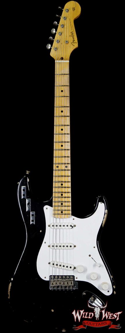 Fender Custom Shop Masterbuilt Dennis Galuszka Private Collection HAR Stratocaster Black 7.25 Lbs
