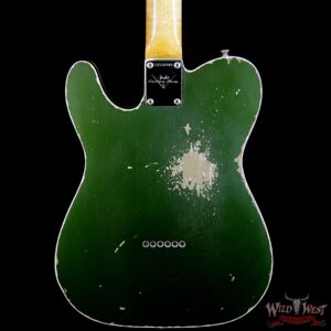 Fender Masterbuilt Dale Wilson Custom Shop 1960 Telecaster Relic Flame Maple Fingerboard Aged Cadillac Green - Image 5