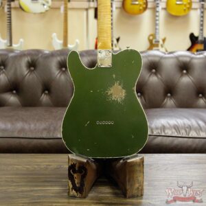 Fender Masterbuilt Dale Wilson Custom Shop 1960 Telecaster Relic Flame Maple Fingerboard Aged Cadillac Green - Image 15
