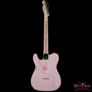 2020 NAMM Fender Custom Shop Dale Wilson Masterbuilt 50’s Pink Special Telecaster NOS Artwork by Chris Schnabel One of Kind - Image 5