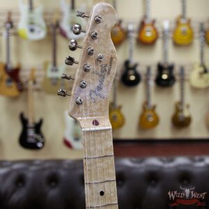 2020 NAMM Fender Custom Shop Dale Wilson Masterbuilt 50’s Pink Special Telecaster NOS Artwork by Chris Schnabel One of Kind - Image 7