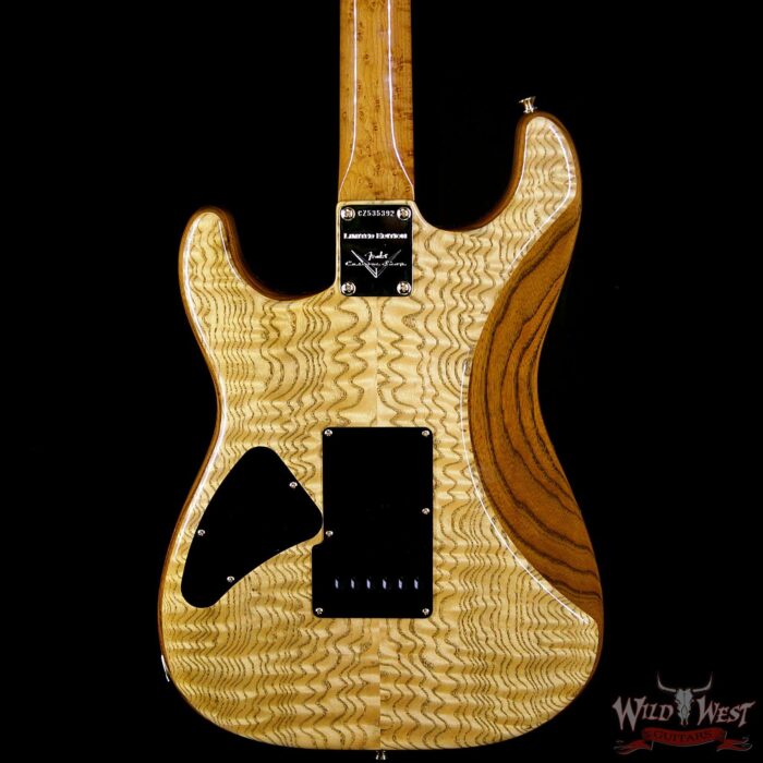 Fender Custom Shop Paul Waller Masterbuilt Artisan Stratocaster HSS Tamo Ash Top African Blackwood Board - Image 4