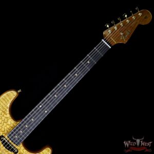 Fender Custom Shop Paul Waller Masterbuilt Artisan Stratocaster HSS Tamo Ash Top African Blackwood Board - Image 9