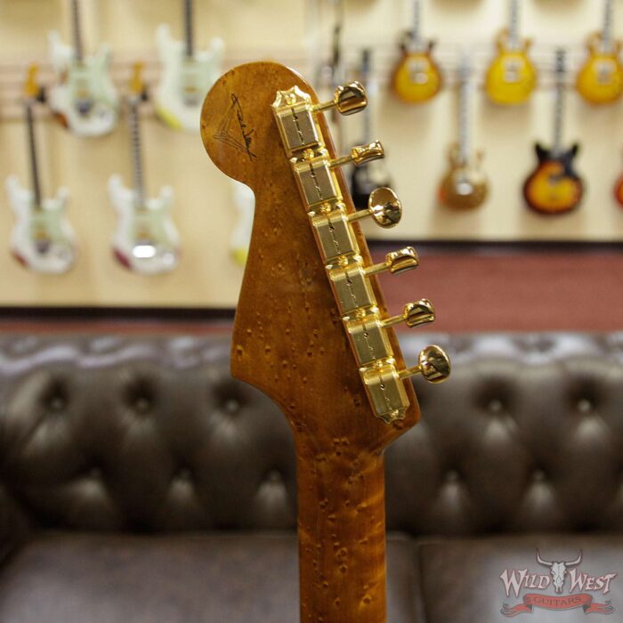 Fender Custom Shop Paul Waller Masterbuilt Artisan Stratocaster HSS Tamo Ash Top African Blackwood Board - Image 14
