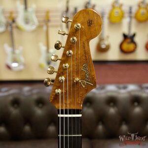 Fender Custom Shop Paul Waller Masterbuilt Artisan Stratocaster HSS Tamo Ash Top African Blackwood Board - Image 10