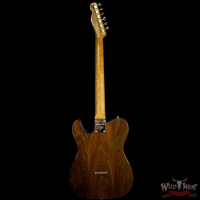 Fender Custom Shop Masterbuilt Paul Waller Artisan Claro Walnut Telecaster HH Birdseye Maple Neck African Blackwood Board - Image 7