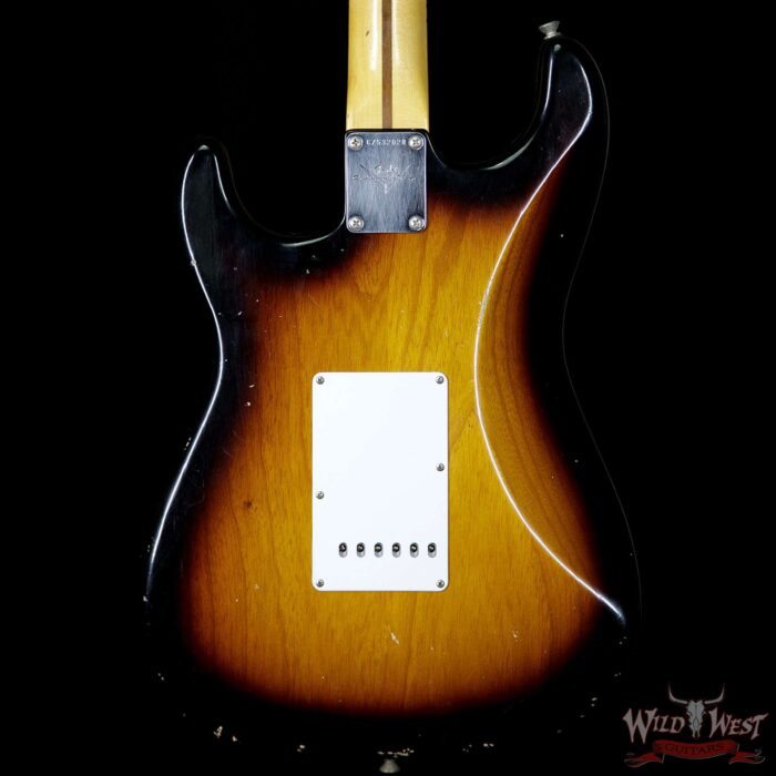 Fender Custom Shop Masterbuilt Todd Krause Eric Clapton Stratocaster Journeyman Relic 2Tone Sunburst - Image 7