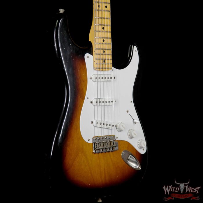 Fender Custom Shop Masterbuilt Todd Krause Eric Clapton Stratocaster Journeyman Relic 2Tone Sunburst - Image 4