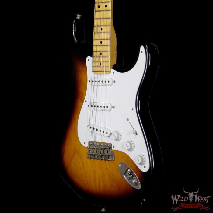 Fender Custom Shop Masterbuilt Todd Krause Eric Clapton Stratocaster Journeyman Relic 2Tone Sunburst - Image 2