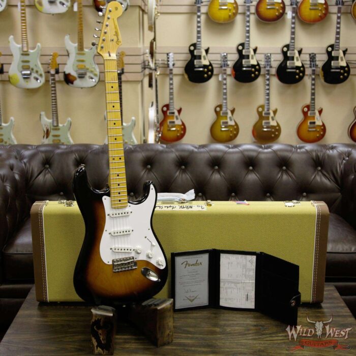 Fender Custom Shop Masterbuilt Todd Krause Eric Clapton Stratocaster Journeyman Relic 2Tone Sunburst - Image 12