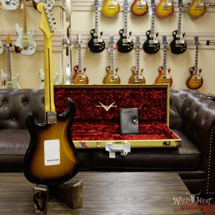 Fender Custom Shop Masterbuilt Todd Krause Eric Clapton Stratocaster Journeyman Relic 2Tone Sunburst - Image 14