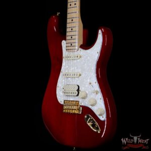 Fender Tash Sultana HSS Stratocaster Transparent Cherry - Image 2