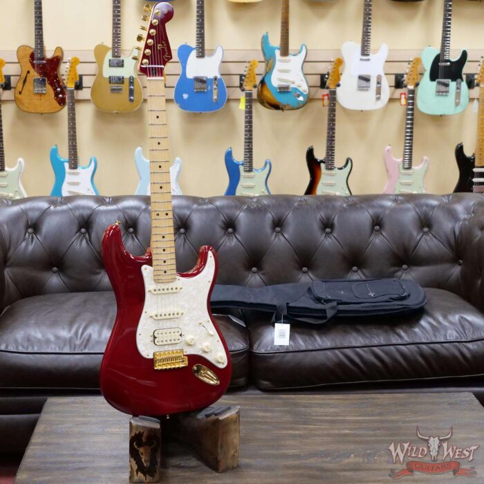 Fender Tash Sultana HSS Stratocaster Transparent Cherry - Image 4