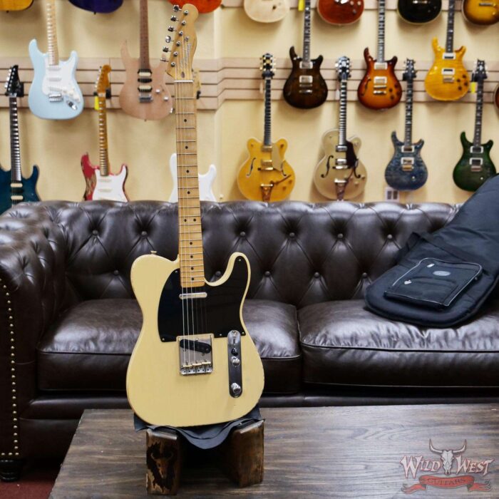 Fender Vintera Road Worn ‘50s Telecaster Maple Fingerboard Vintage Blonde - Image 4