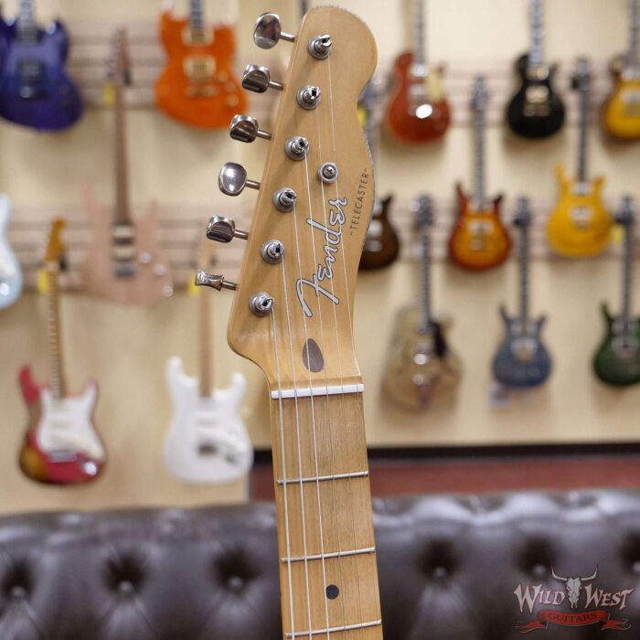 Fender Vintera Road Worn ‘50s Telecaster Maple Fingerboard Vintage Blonde - Image 5