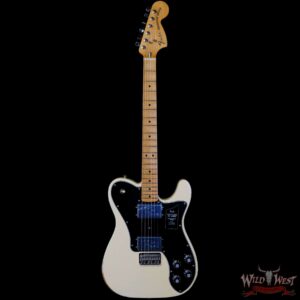 Fender Vintera Road Worn ‘70s Telecaster Deluxe Maple Fingerboard Olympic White - Image 3