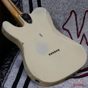 Fender Vintera Road Worn ‘70s Telecaster Deluxe Maple Fingerboard Olympic White - Image 11