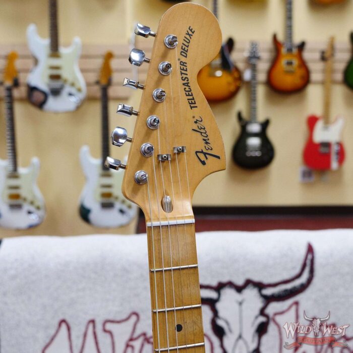 Fender Vintera Road Worn ‘70s Telecaster Deluxe Maple Fingerboard Olympic White - Image 5