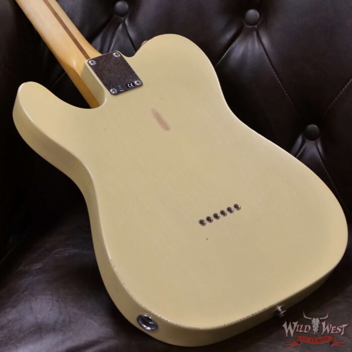 2021 Fender 75th Vintera Road Worn ‘50s Telecaster Maple Fingerboard Vintage Blonde - Image 8